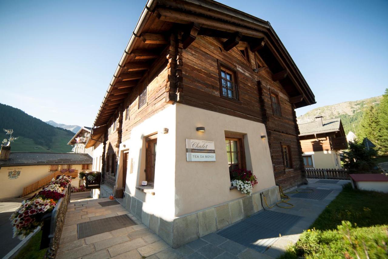 Aparthotel Chalet Tea Da Bondi Livigno Exterior foto