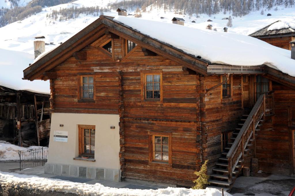 Aparthotel Chalet Tea Da Bondi Livigno Exterior foto