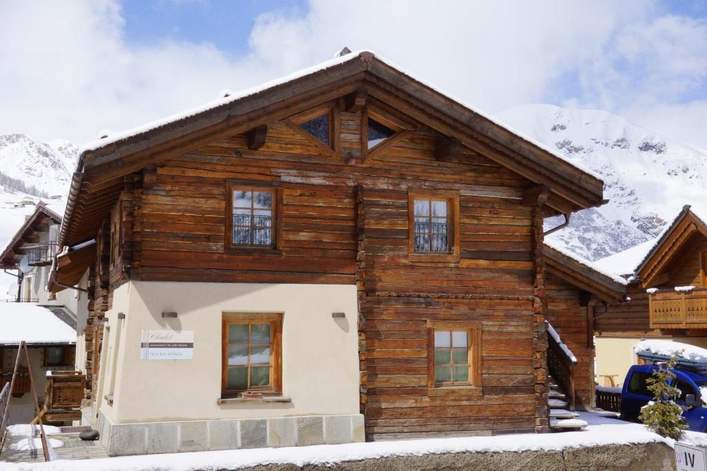 Aparthotel Chalet Tea Da Bondi Livigno Exterior foto